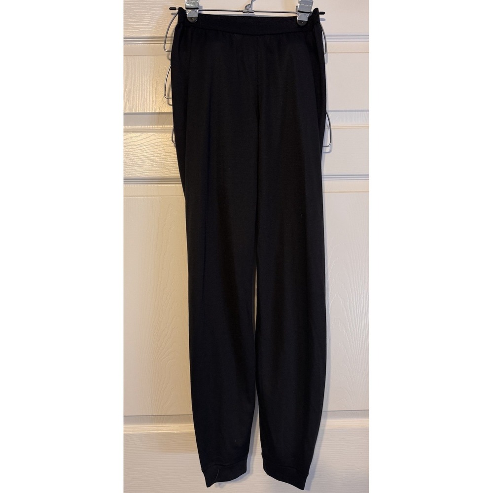 Patagonia Capilene Mens Black Base Layer Pants Leggings 44303 Made in USA Size M